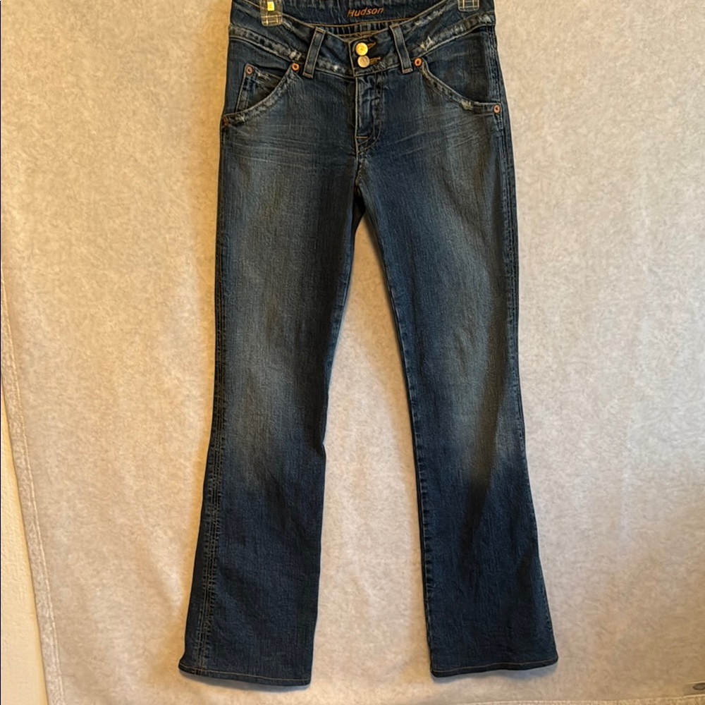 Hudson Women's Blue Jeans boot cut